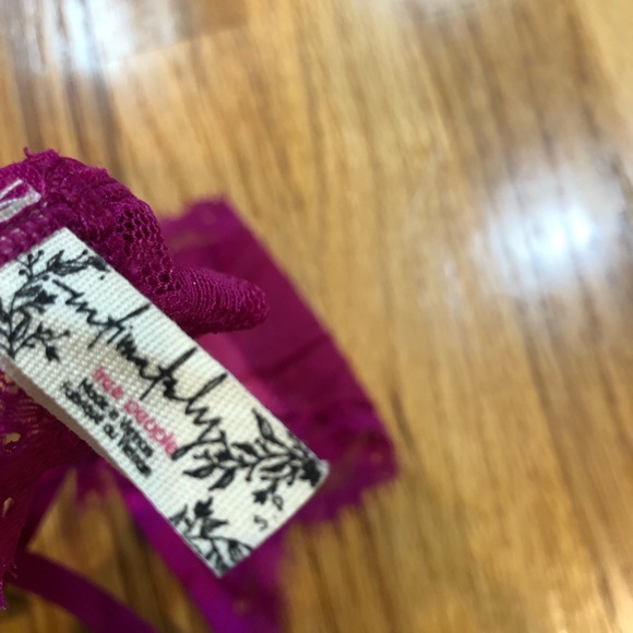 Free people magenta thong - Picture 6 of 11